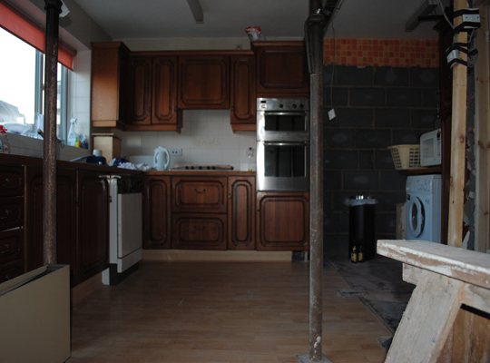 A kitchen waiting to be transformed by The Unique Kitchen Company, Bolton