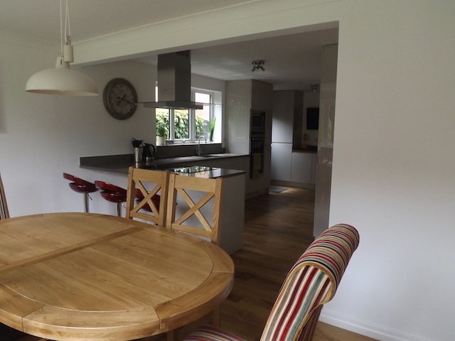 Neil and Sarah Waring, kitchen, cheadle after 1